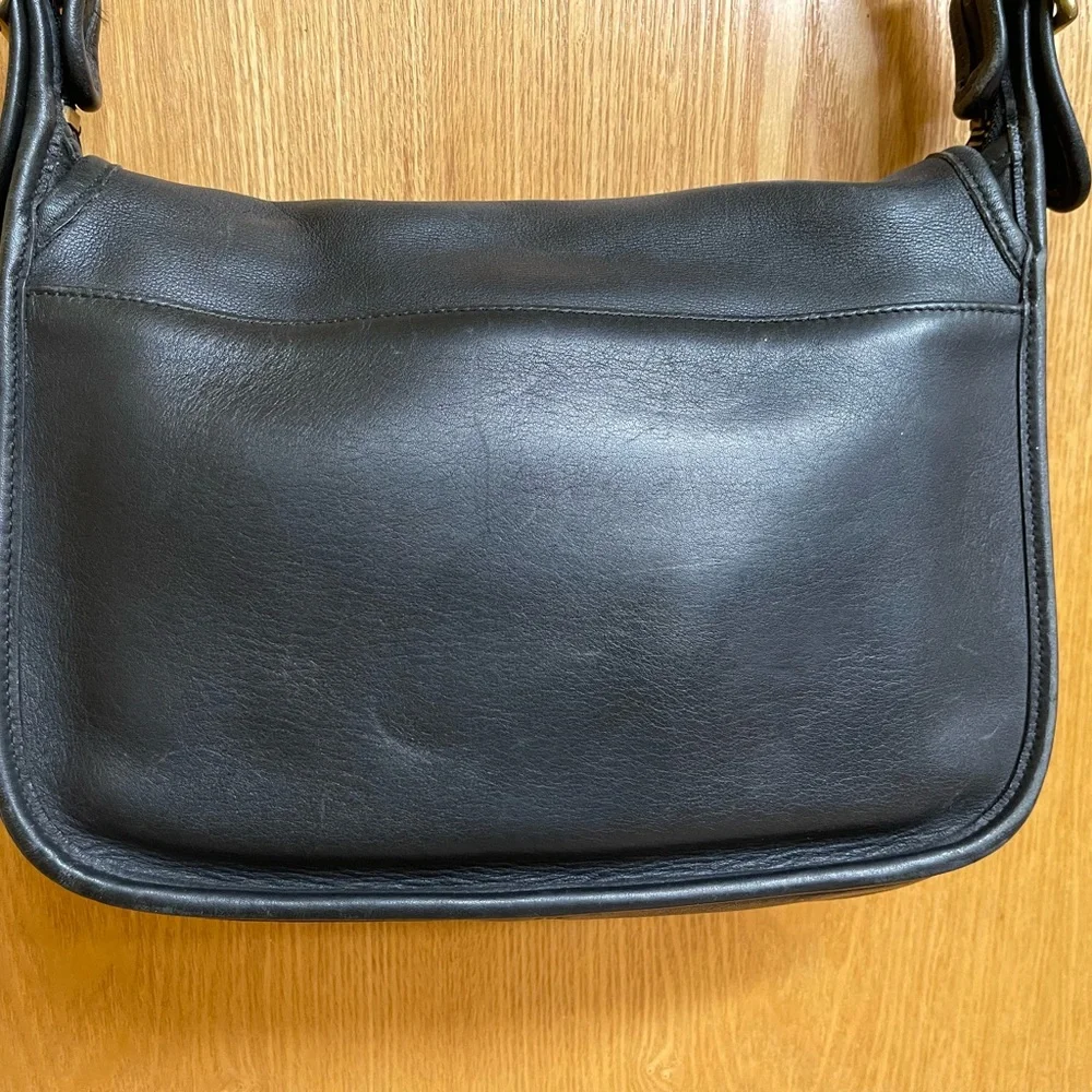 Vintage Coach 9951 Patricia's Legacy Crossbody Handbag in Black - Picture 9 of 14